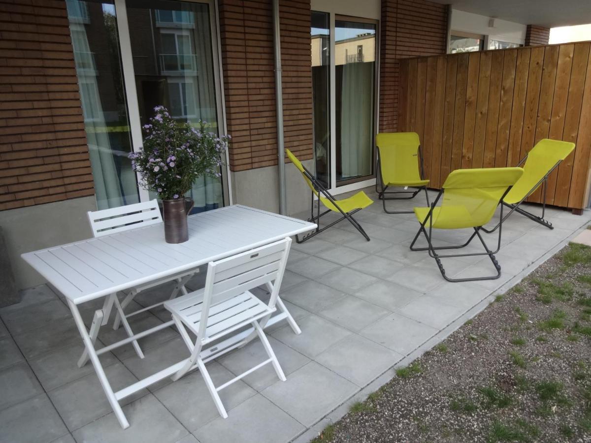 Bootsman Gelijkvloers Appartement Met Tuin En Autostaanplaats Ostend Exterior photo